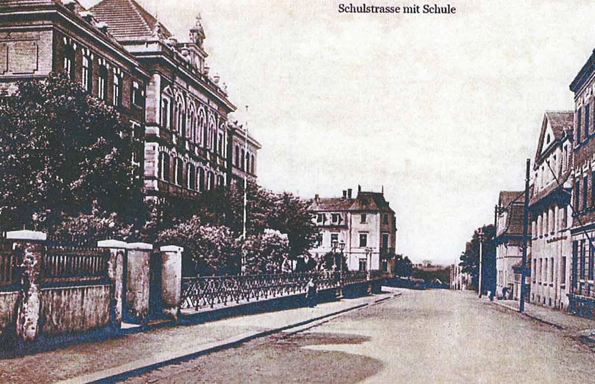 Nossen, Schulstraße, alte Aufnahme